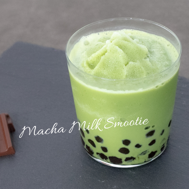 抹茶ミルクスムージー