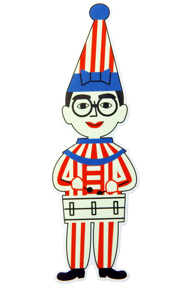 くいだおれ太郎ステッカー