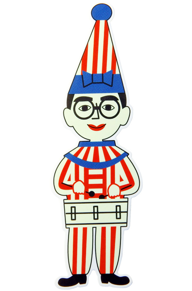 くいだおれ太郎ステッカー