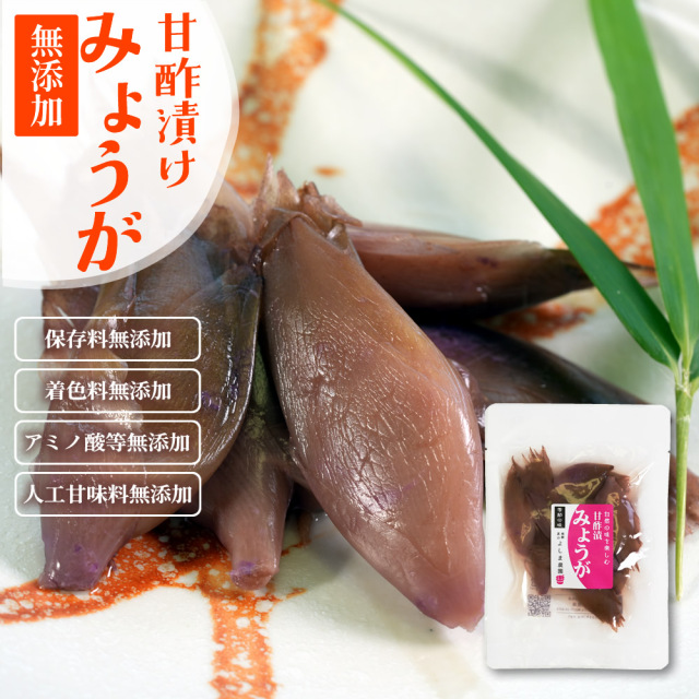 『甘酢漬 みょうが』【メール便対応1通2個まで】