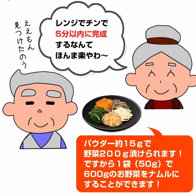 ナムル革命』【メール便対応1通8個まで】
