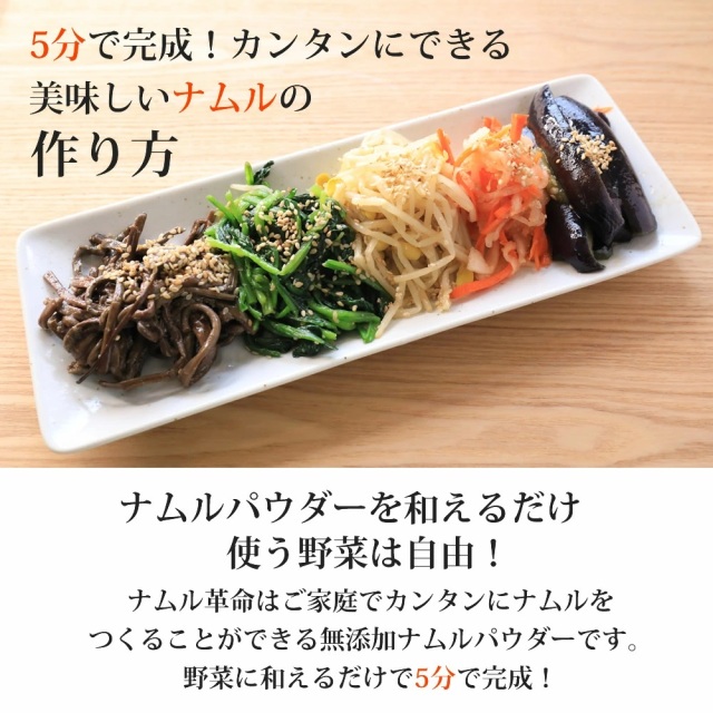 ナムル革命』【メール便対応1通8個まで】