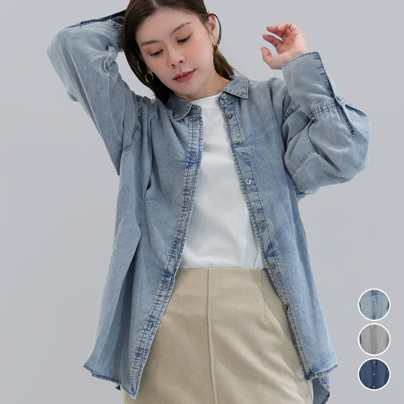 デニムタックSH〈トップス〉