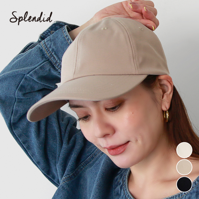 【2025/SS/新作】ロングブリムキャップ〈帽子〉