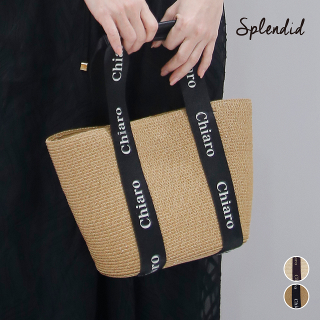 【2025/SS/新作】雑材ロゴテープトート〈バッグ〉