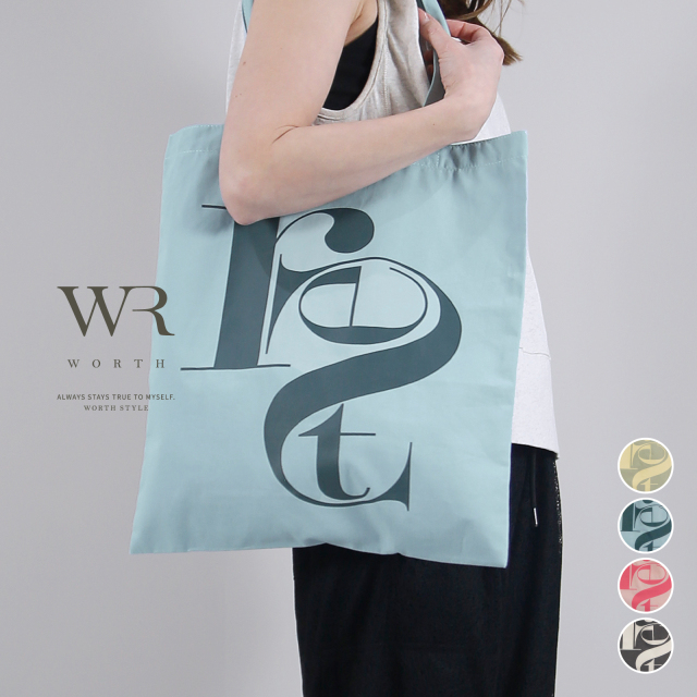 2025/SS/新作】カラーロゴトート〈バッグ〉 WORTH Online Store