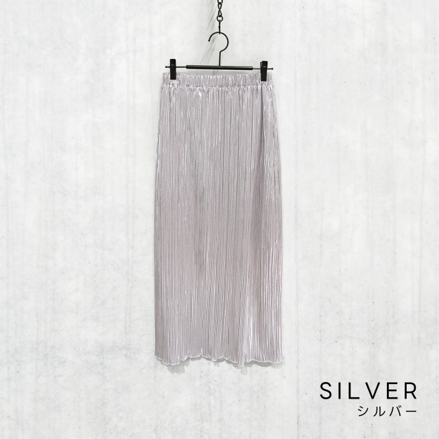 2025/SS/新作】ラメプリーツスカート〈ボトムス〉 WORTH Online Store