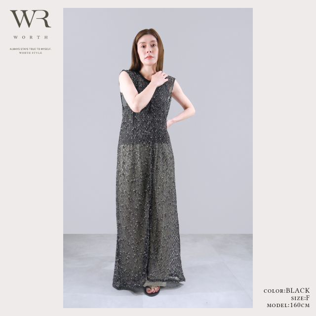 Share ロングベスト 2025/SS/新作】2WAYネップロングベスト〈トップス〉 +design