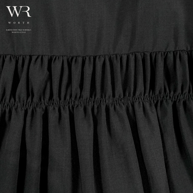 2025SS】マリハブラウス黒