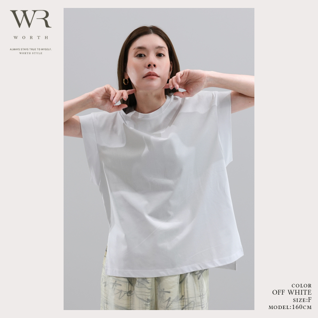 2025/SS/新作】DRYCOTTONレギュラーチュニック〈トップス〉 +