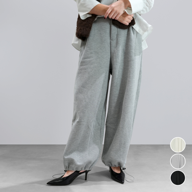 【2025/AW/新作】裏起毛ルーズPT〈ボトムス〉