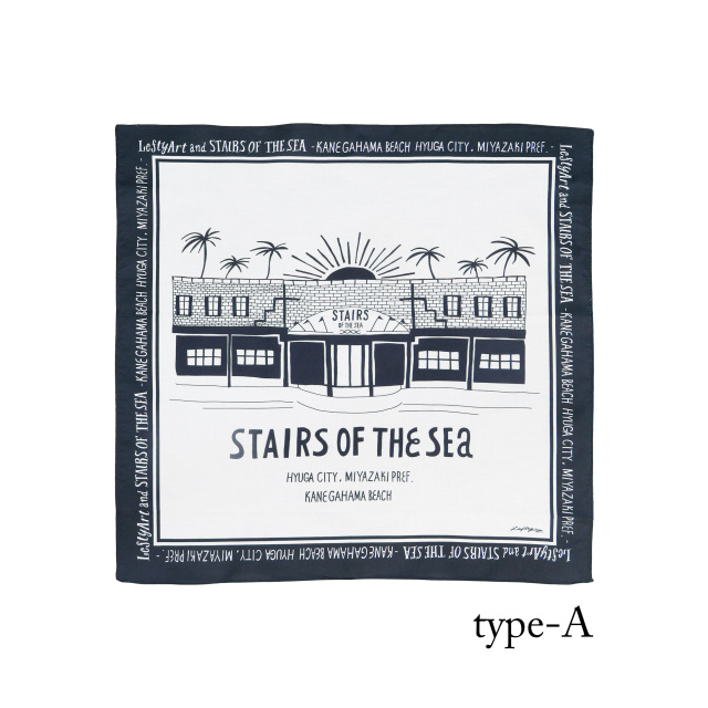 LeftyArt × STAIRS】 コラボバンダナ ー UNISEX ー 【ORIGINAL