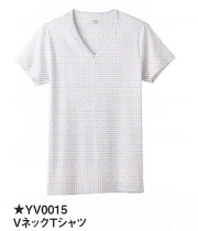 YG VネックTシャツ