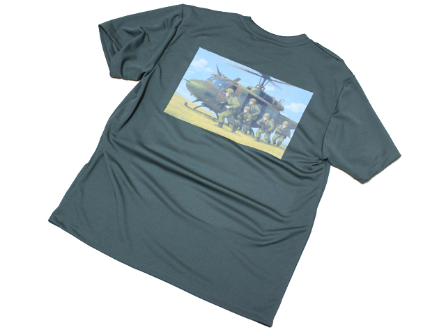 自由に選べる プリントＴシャツ（自衛隊 アニメ風）【ゆうパケット可】