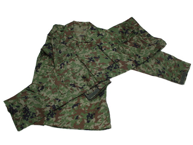 陸上自衛隊　迷彩戦闘服２型　ＥＣリップストップ生地（カスタム）