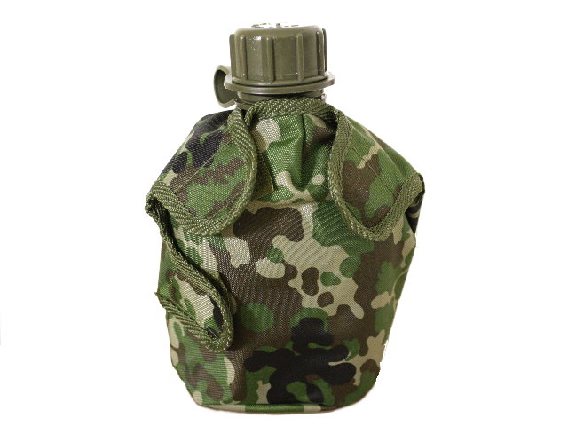 キャンティーン（ＯＤ）・陸自迷彩水筒覆いのセット