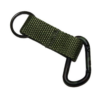 ナス型　迷彩カラビナ（５ｍｍ）【ゆうパケット可】