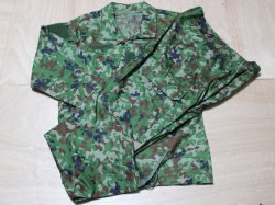 【予約販売！】陸上自衛隊　迷彩戦闘服３型　ＥＣリップストップ生地