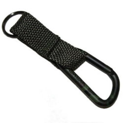 ナス型　迷彩カラビナ（６ｍｍ）【ゆうパケット可】