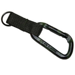 ナス型　迷彩カラビナ（８ｍｍ）【ゆうパケット可】