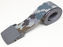 ナイロン製 航空自衛隊デジタル迷彩ベルト【ゆうパッケト可】