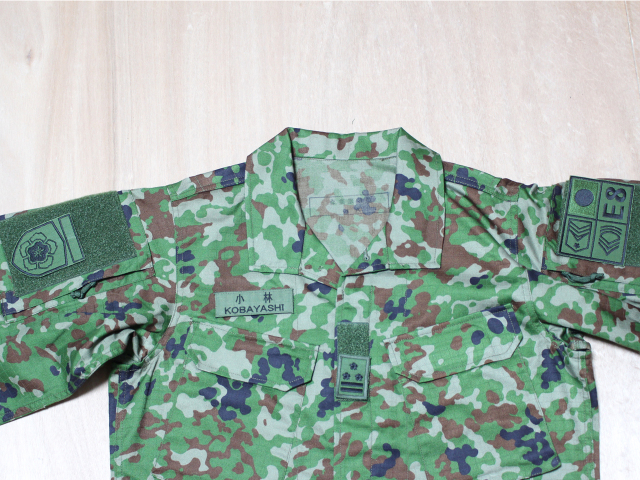 予約販売！】陸上自衛隊 迷彩戦闘服3型 ECリップストップ生地