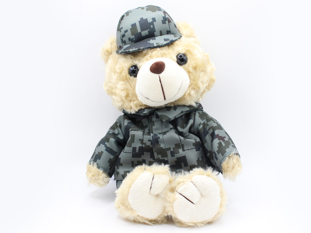 航空自衛隊デジタル迷彩 ベア ぬいぐるみ（大）