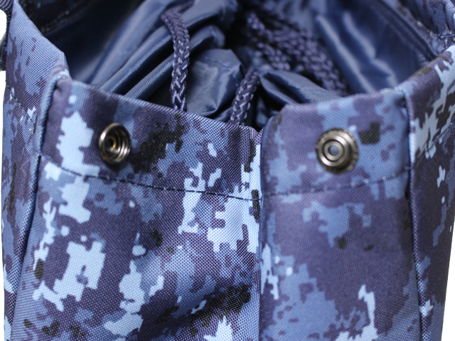 エコバッグ（洗面具入れ） 海自迷彩