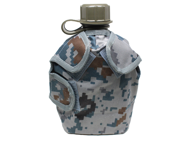 水筒 自衛隊砂漠迷彩 水筒覆い 空自デジタル迷彩（在庫限り