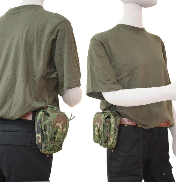 ユーティリティーポーチA（陸自迷彩／空自デジ迷彩）