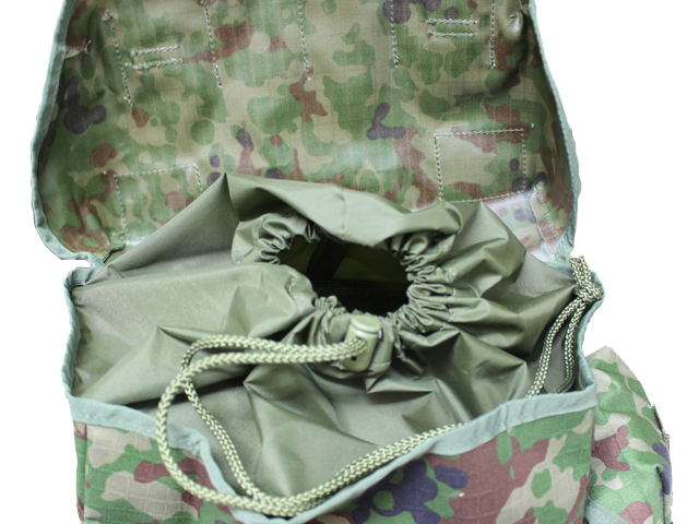 迷彩雑嚢（リップストップ生地） 官給品仕様 -Zatsuno Bag-