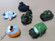 自衛隊装備品ぬいぐるみキーホルダー（全６種類）