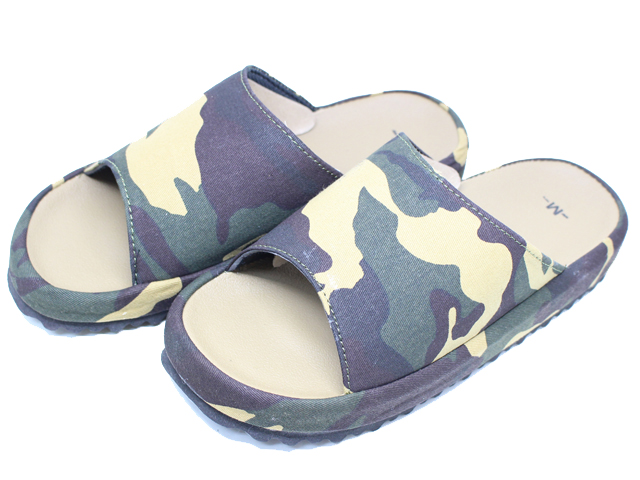 サンダル　迷彩