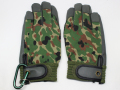 タッチパネル対応 陸自迷彩 防寒グローブ