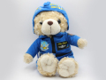 ブルーインパルス　ヘルメット ベア ぬいぐるみ（大）