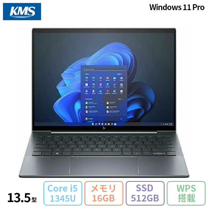 HP Dragonfly G4 ノートパソコン 9W798PC#ABJ Win11 Pro Office付き Core i5-1345U メモリ16GB SSD512GB 13.5インチ 美品 メーカー展示品Sランク