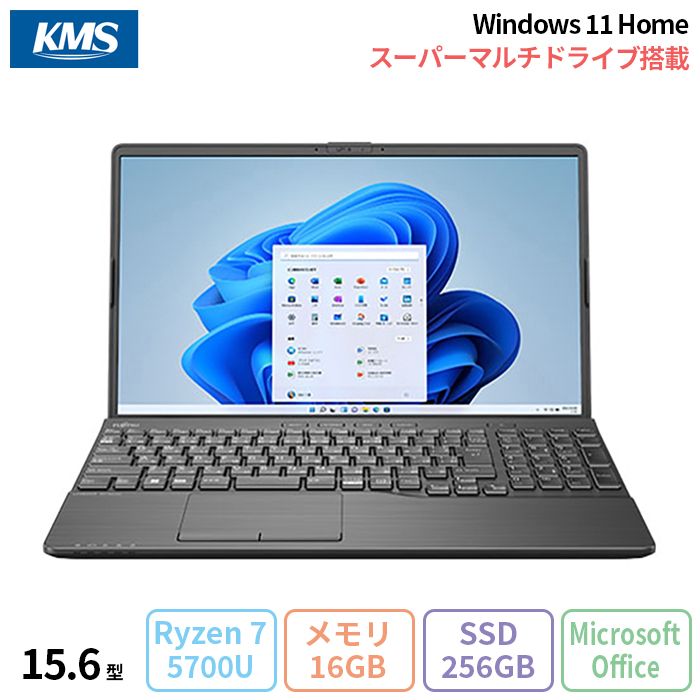 富士通 - 富士通 ノートパソコン Corei7 Windows11 Office:F356 富士通㉜/Windows11/corei7/SSD/office/ノートパソコン - メルカリ