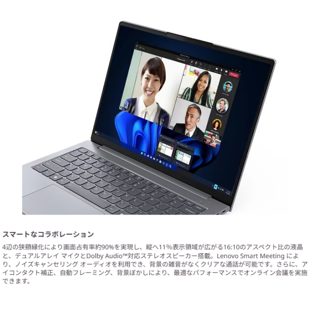 Lenovo ThinkBook 14 Gen 7 ノートパソコン 21MVCTO1WW Windows11