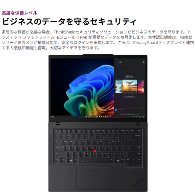 Lenovo ThinkPad T14 Gen 6 ILL ノートパソコン 21QGCTO1WW Windows11