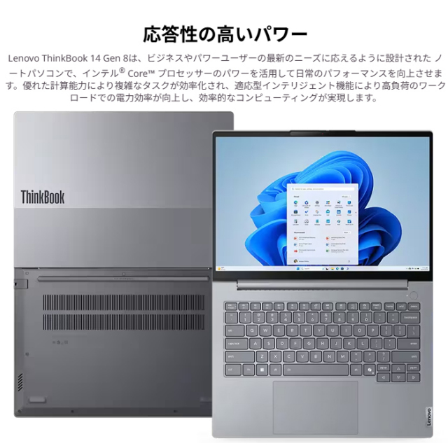 Lenovo ThinkBook 14 Gen 8 IRL ノートパソコン 21SGCTO1WW Windows11