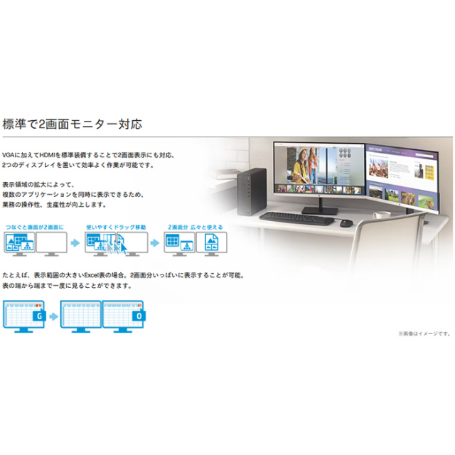 HP Slim Desktop S01-pF3030jp デスクトップパソコン 7K7X3PA
