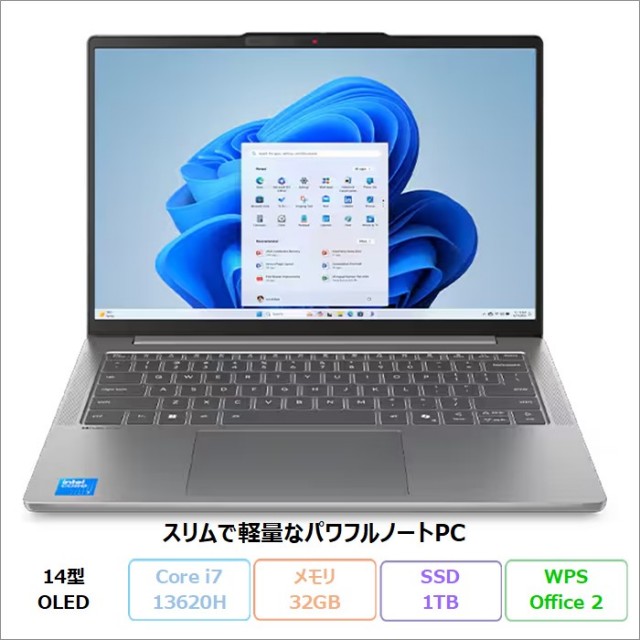 Lenovo IdeaPad Slim 5i Gen 10 ノートパソコン 83HRCTO1WW Windows11
