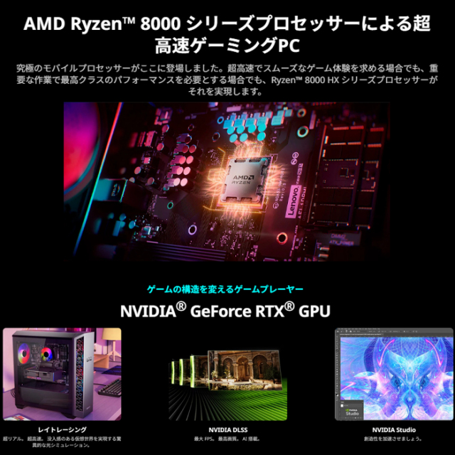 Lenovo LOQ Tower 26ADR10 ゲーミング デスクトップパソコン