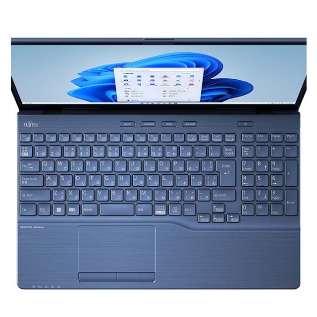富士通 ノートパソコン office付き 新品 同様 FMV LIFEBOOK AH40