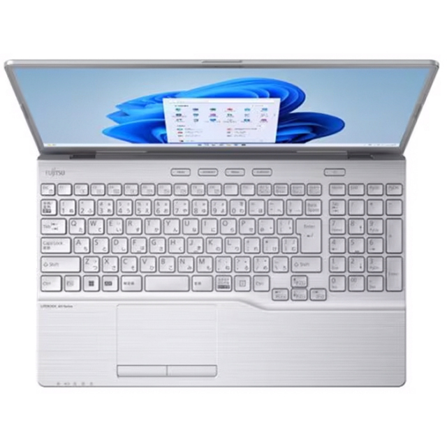 富士通 LIFEBOOK AH47/H3 ノートパソコン FMVA47H3SC Windows11 Home