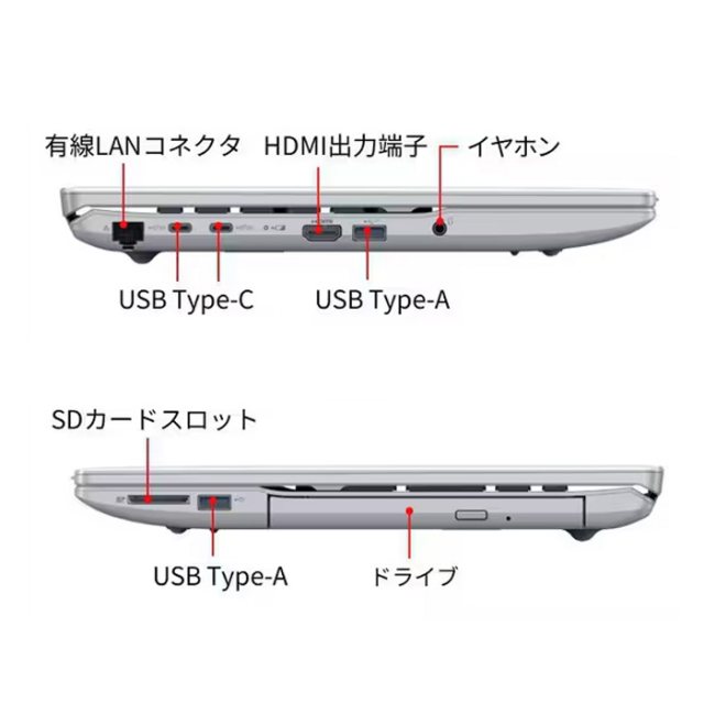 パソコン　富士通 富士通 LIFEBOOK AH47/J3 ノートパソコン FMVA47J3SC Win11 Office付き