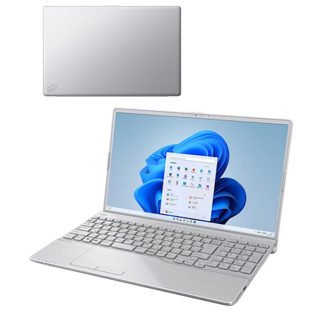 富士通 LIFEBOOK AH50/H3 ノートパソコン FMVA50H3SH Windows11 Home