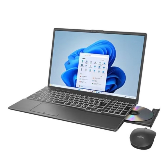 富士通ノートパソコン Windows 11 office付き 富士通 LIFEBOOK AH50/J3 ノートパソコン FMVA50J3BK Windows11
