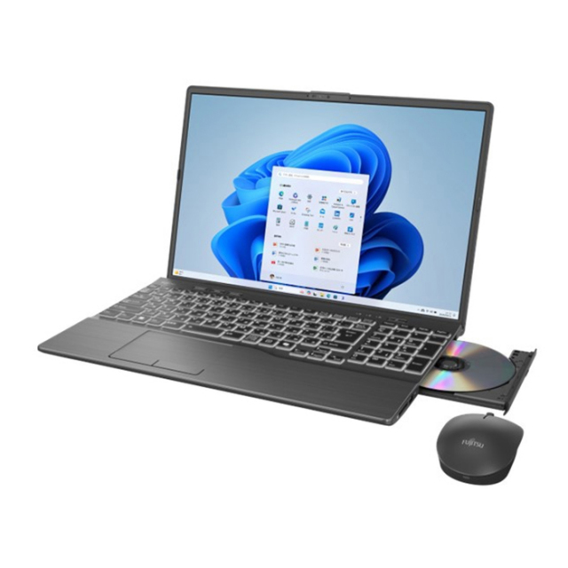 富士通 LIFEBOOK AH51/J3 ノートパソコン FMVA51J3BZ Windows11 Office