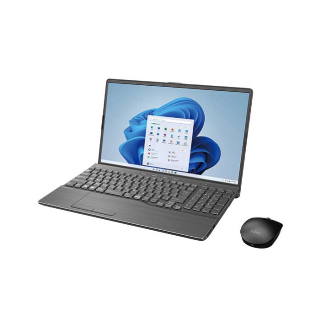 富士通 LIFEBOOK AH53/G2 ノートパソコン FMVA53G2B Windows11 Office 